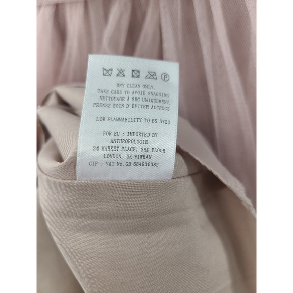 BHLDN Jenny Yoo Collection Women Size 6 Annabelle Dress Strapless Tulle - Picture 7 of 8